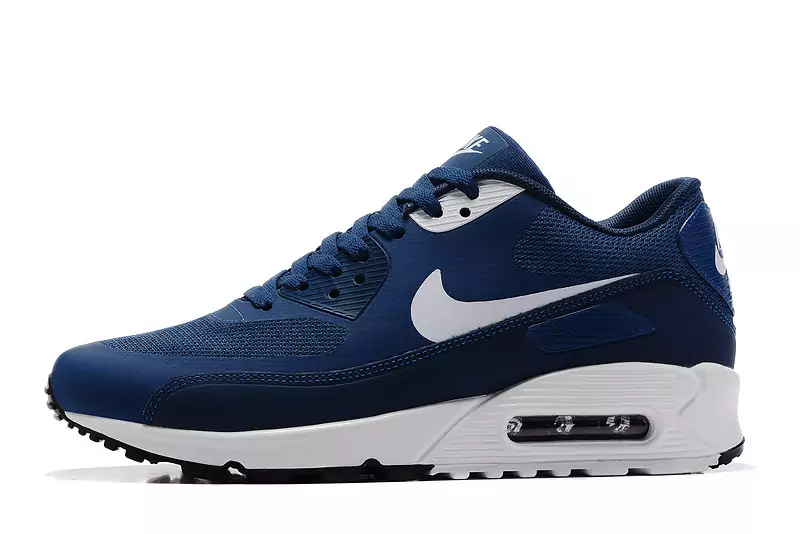 nike hommes air max 90 ultra lux casual chaussures essential blue
